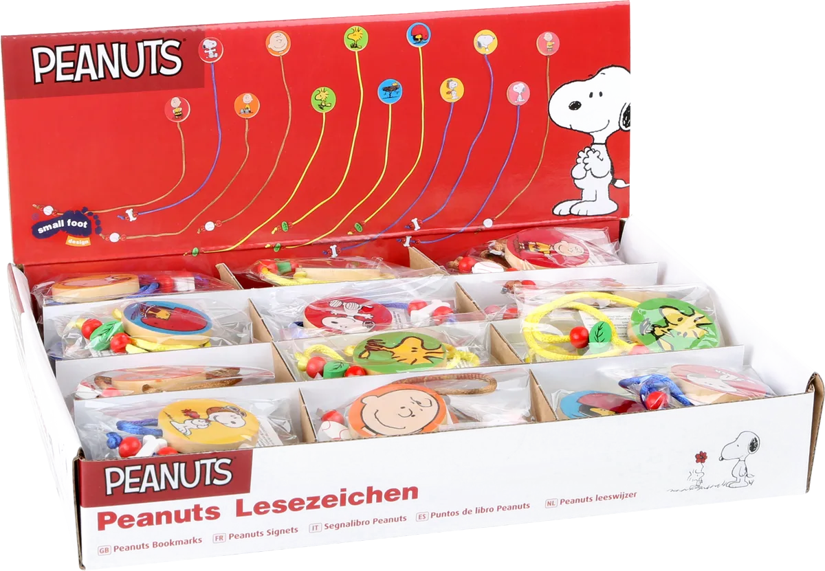 small foot Display Lesezeichen (48 Stk.), Peanuts - Bild 1