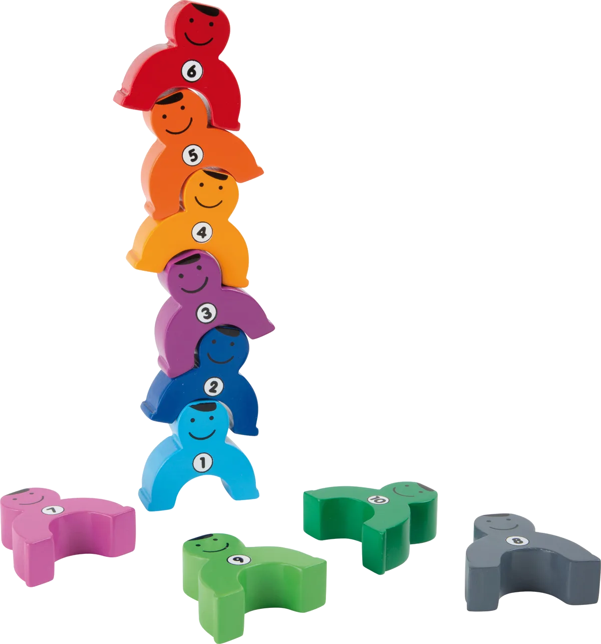 small foot Stapelfiguren mit Zahl - Bild 1