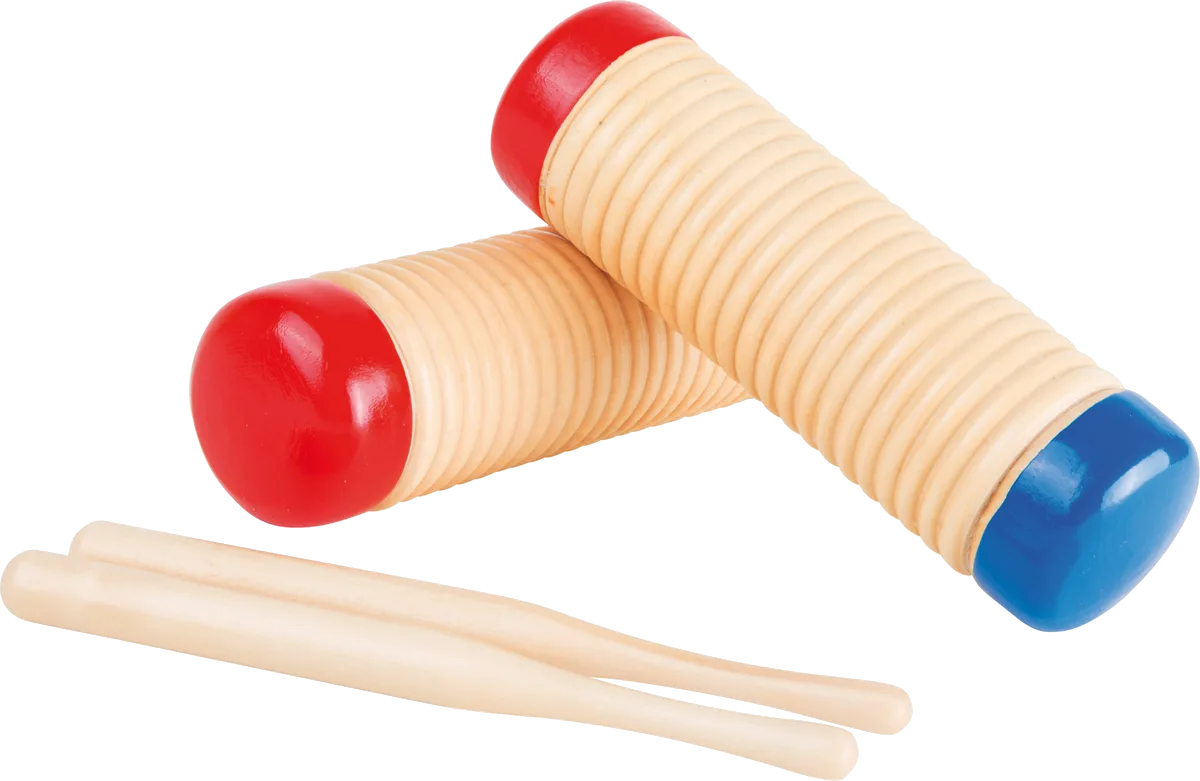 small foot Instrument, Guiro - Bild 1