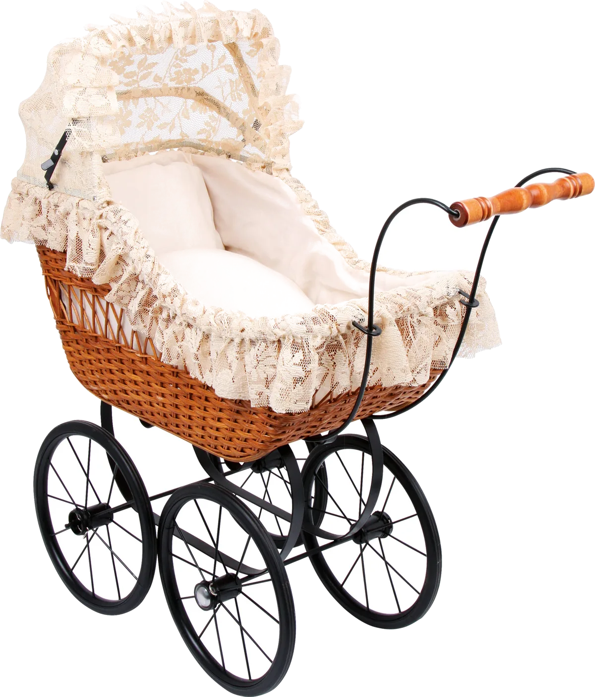 small foot Puppenwagen aus Rattan, Cornelia - Bild 1