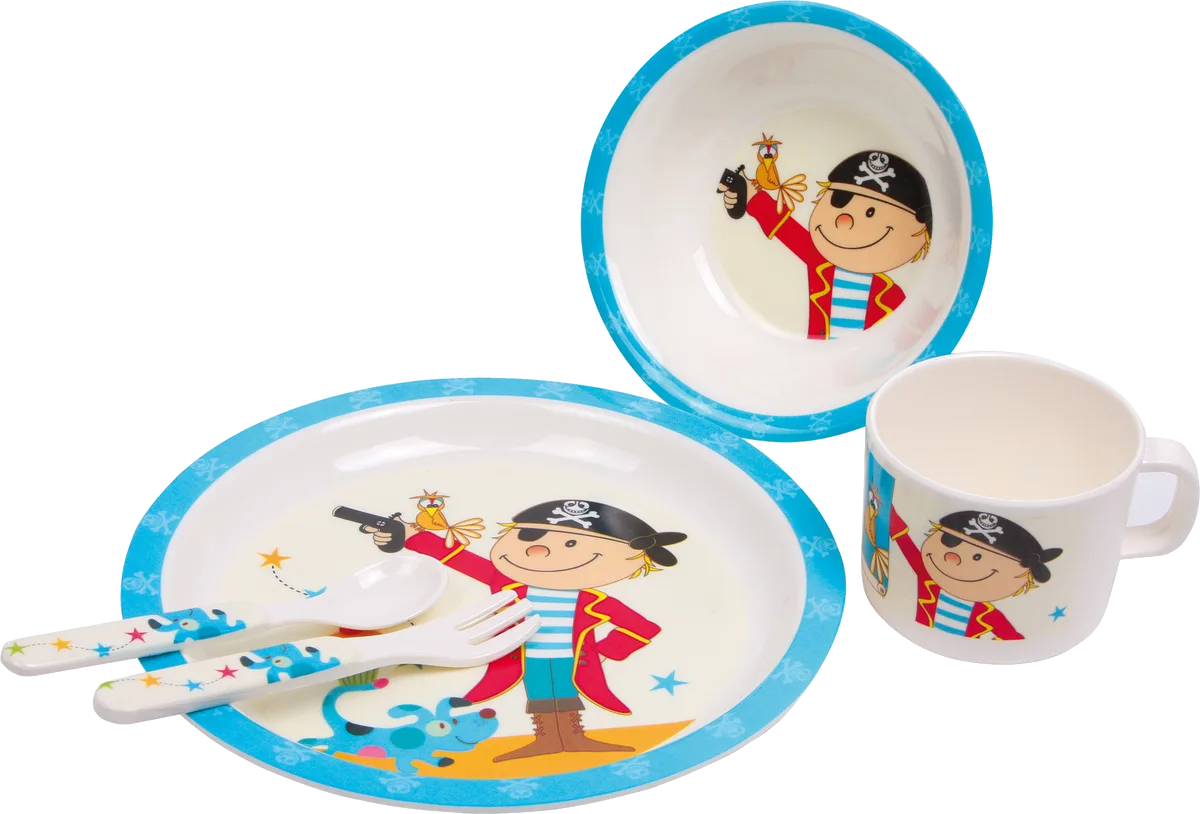 small foot Kinderservice (3 Teile), Pirat - Bild 1