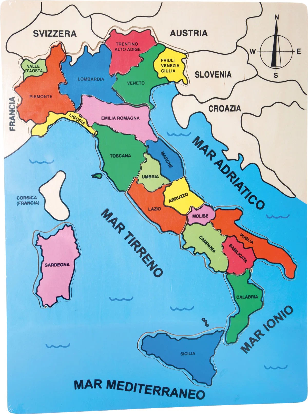 small foot Puzzle, Italien - Bild 1