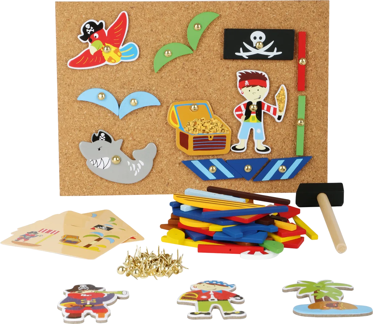 small foot Spiel mit Hammer und Nagel, Piraten - Bild 1