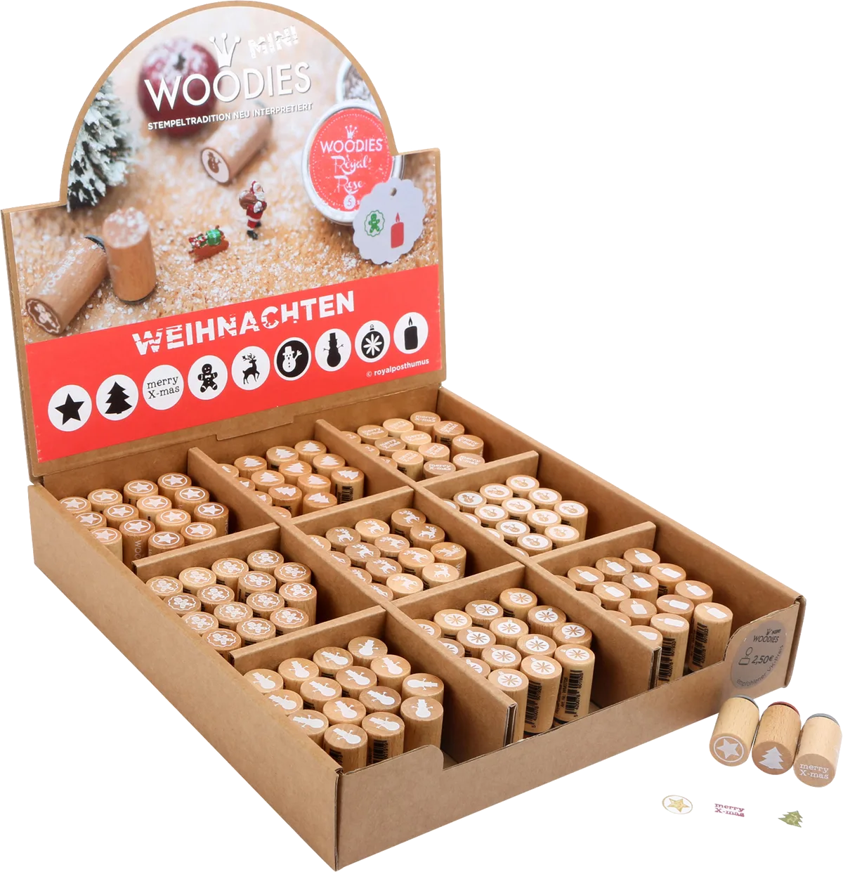 small foot Display Stempel (135 Stk.), Weihnachten - Bild 1