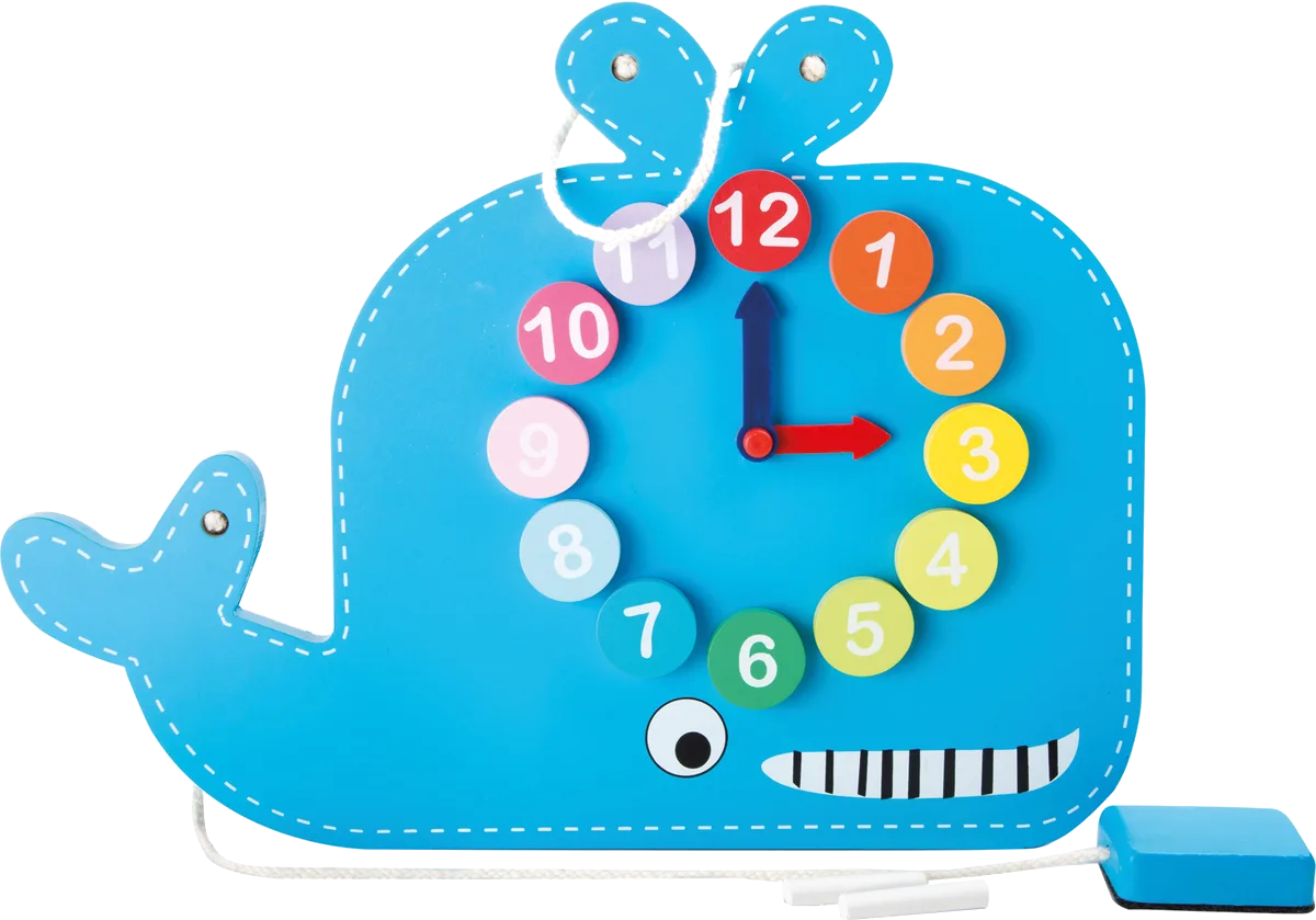 small foot Lern Uhr, Uhr und Kreidetafel - Bild 1