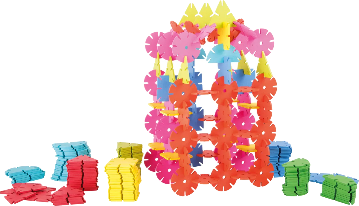small foot Geometrische Puzzelsteine (240 Stück) - Bild 1