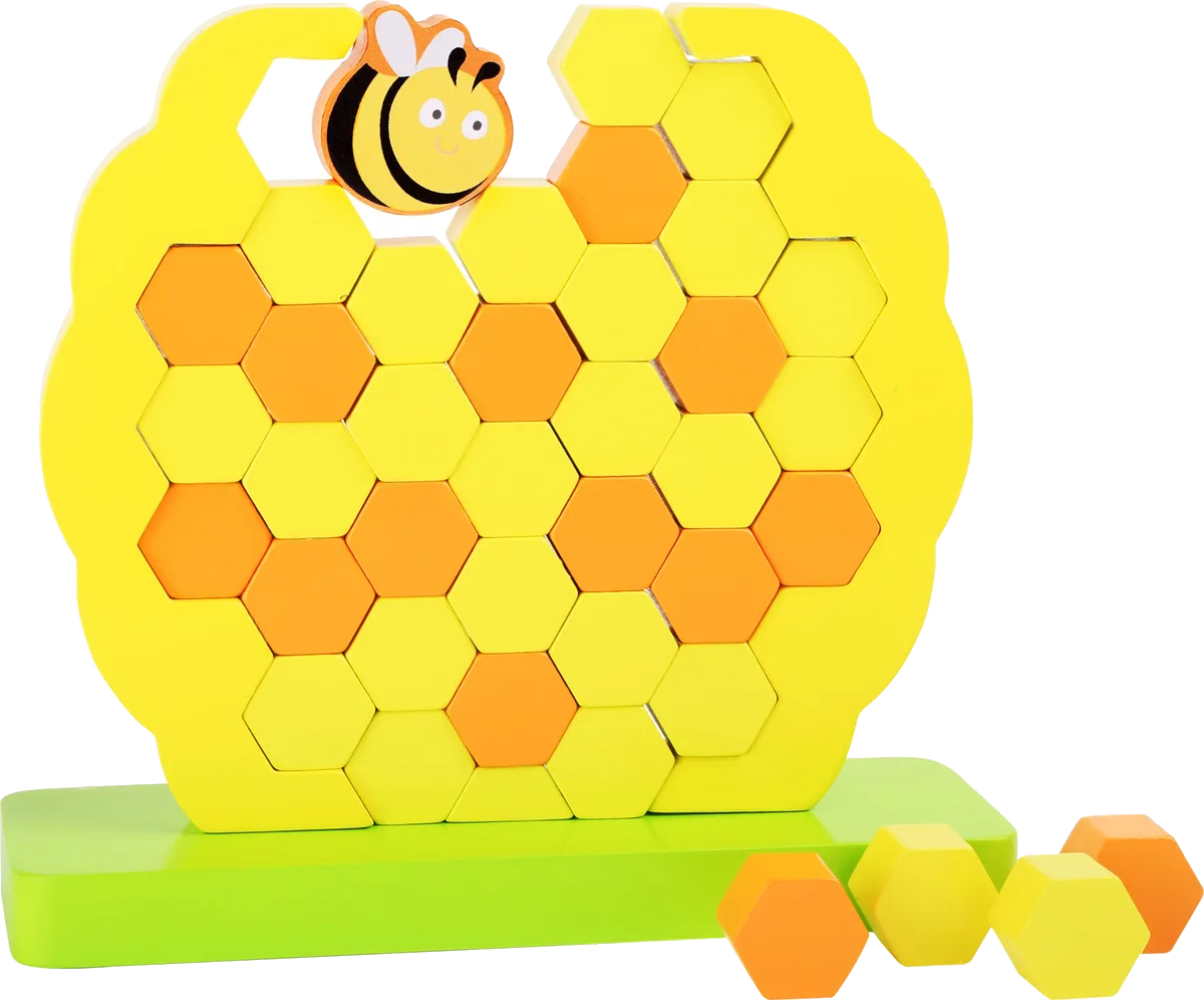 small foot Balance Woble Turm, Bienenstock - Bild 1