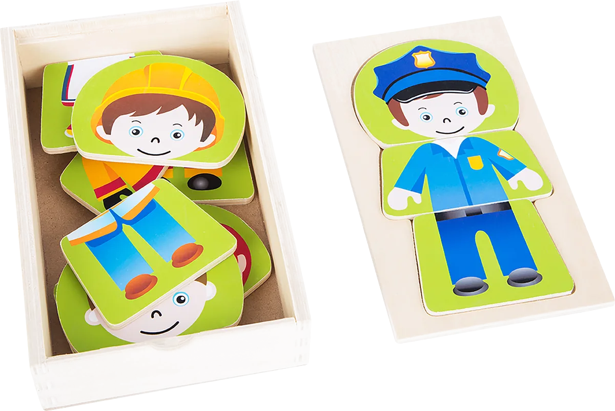 small foot Puzzle, Traumjob/Junge - Bild 1