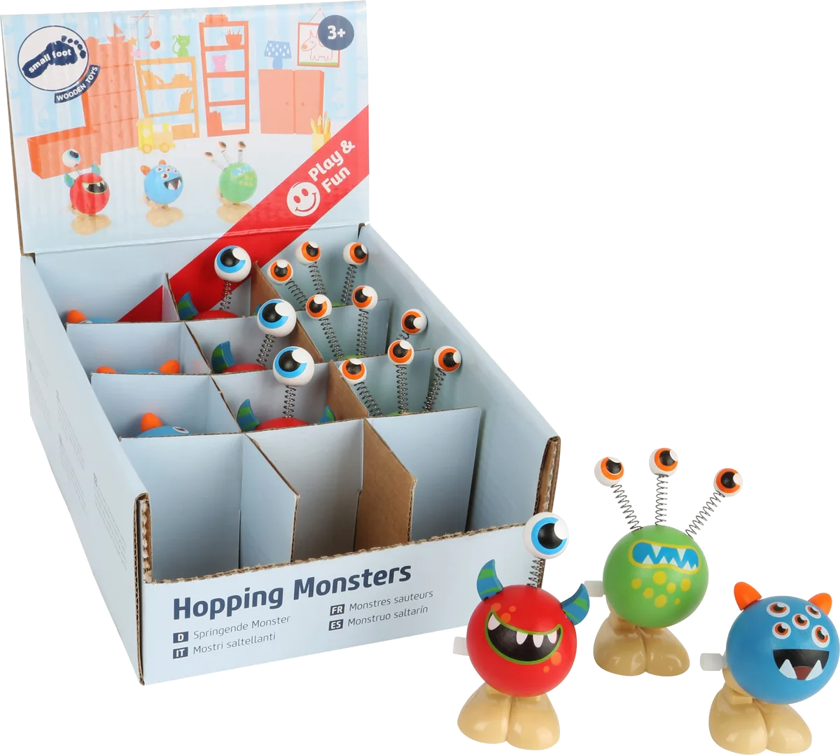 small foot Display Biegemonster (12 Stk.), mit Aufzug - Bild 1