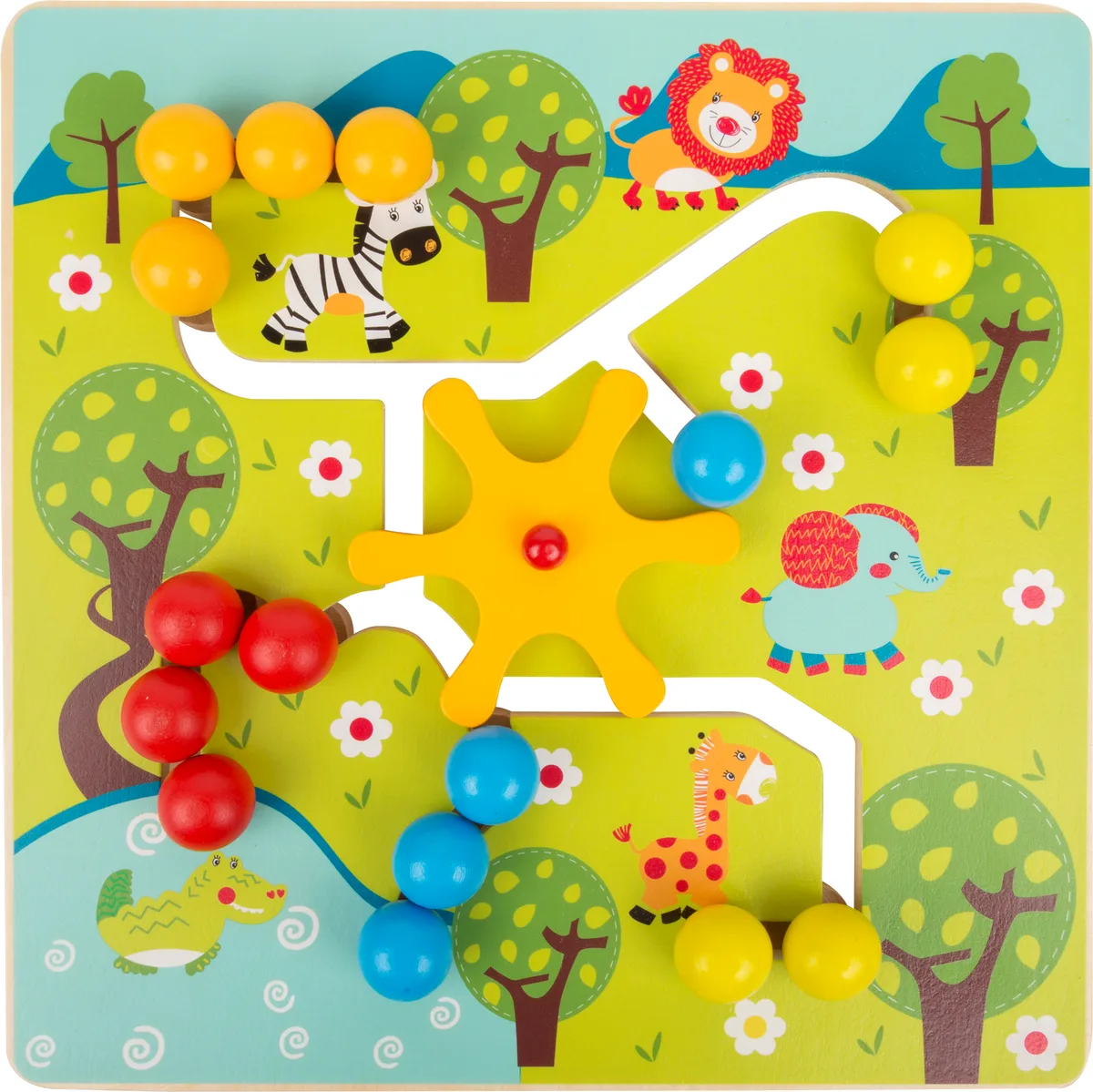 small foot Schiebe Puzzle, Savanna - Bild 1