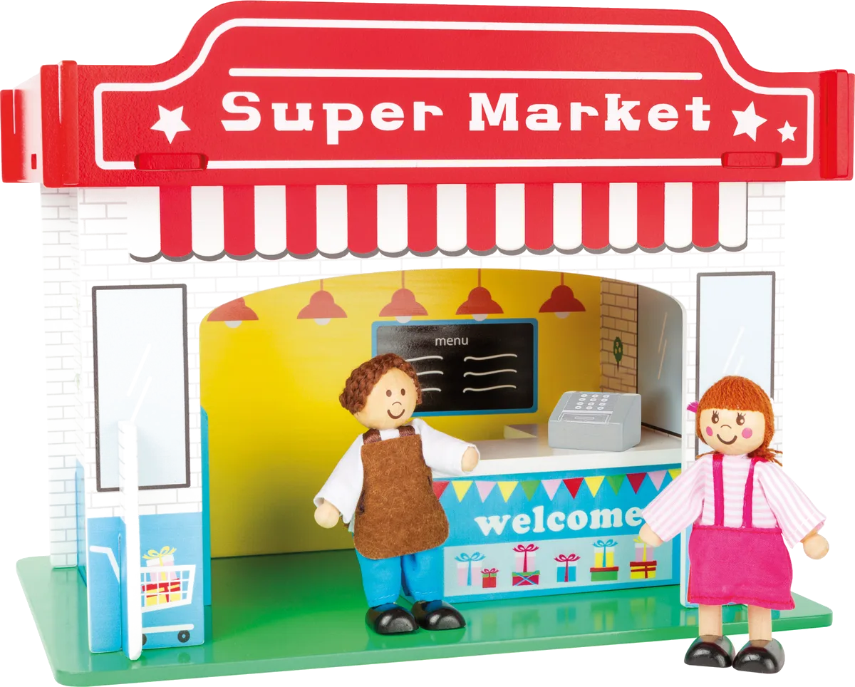 small foot Themenspiel, Supermarkt mit Zubehör - Bild 1