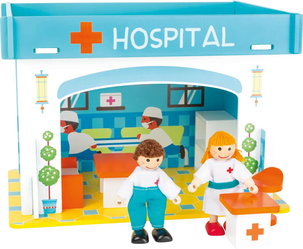 small foot Themenspiel, Krankenhaus mit Zubehör - Bild 1