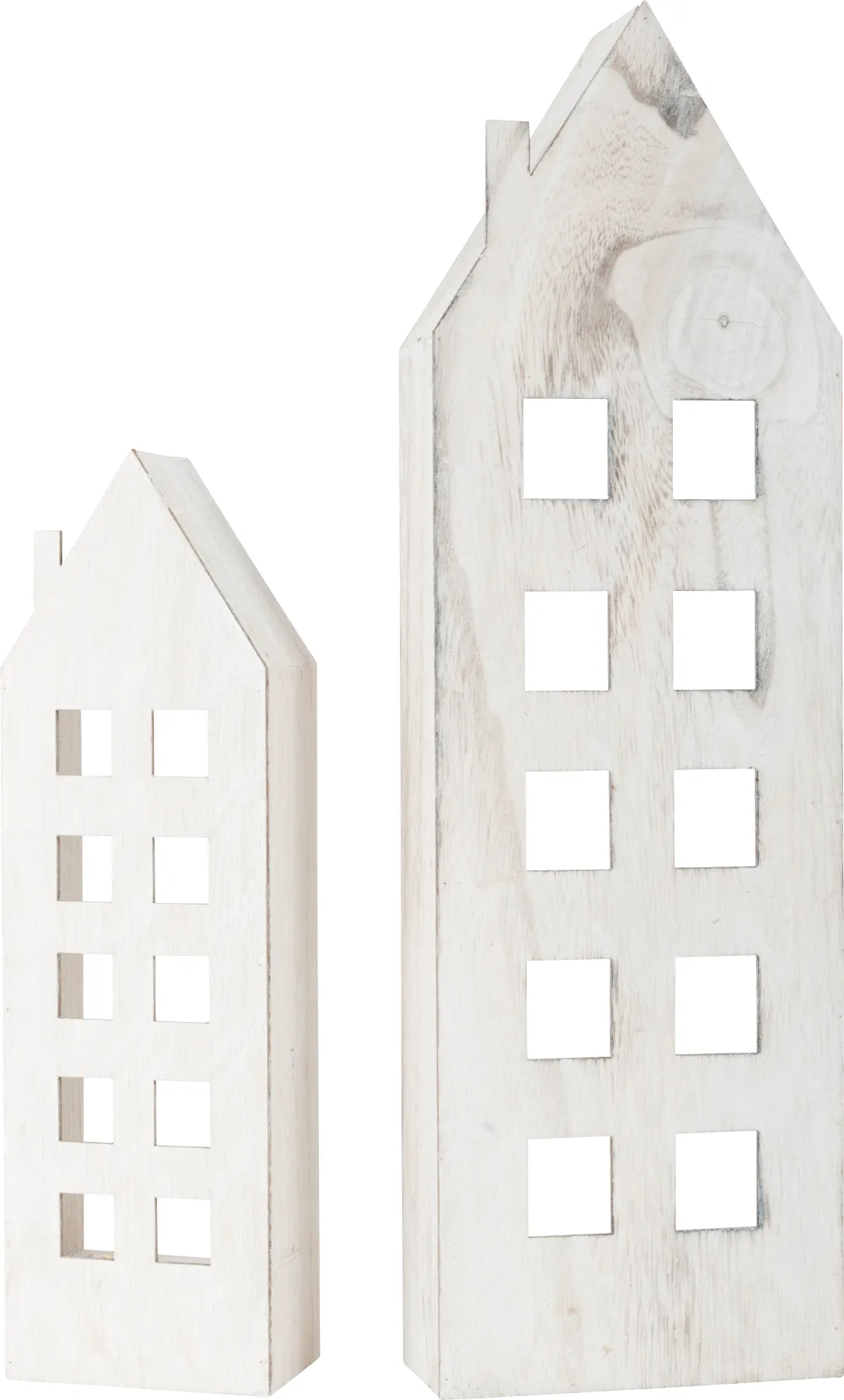 small foot Hochhaus mit LED-Lampen (2 Stück), Shabby-Chic - Bild 1