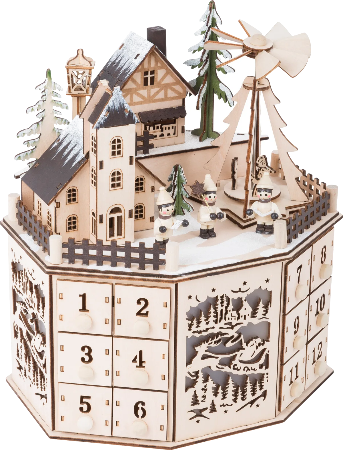 small foot Weihnachtskalender, Pyramide - Bild 1