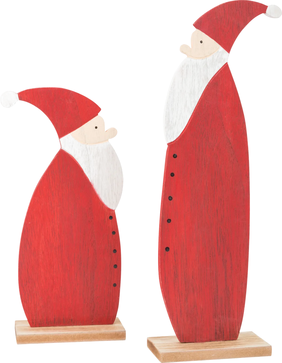 small foot Dekoration, Weihnachtsmann (2 Stück) - Bild 1