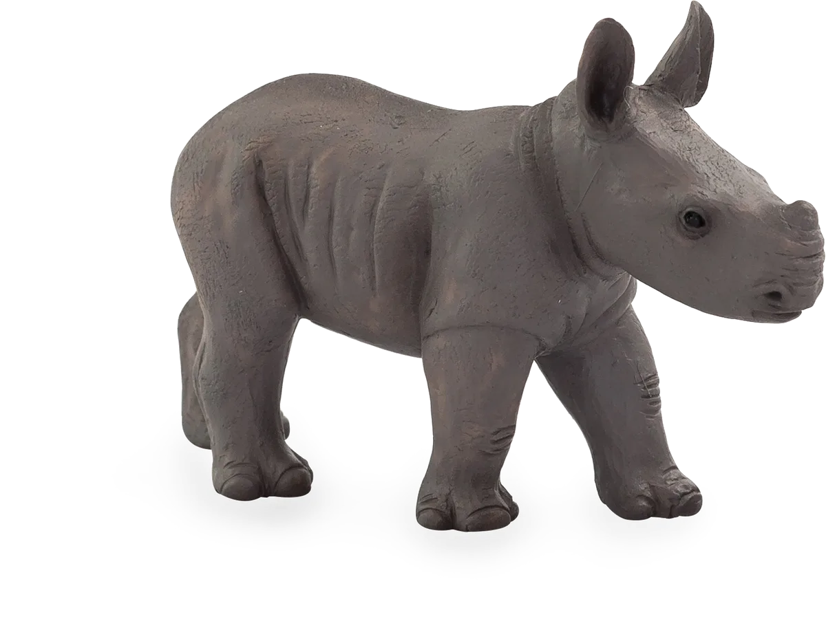 Mojo Nashorn Jungtier Stehend - Bild 1
