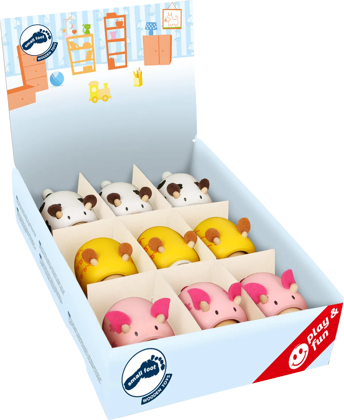 small foot Display Tiere mit Sound (9 Stk.) - Bild 1