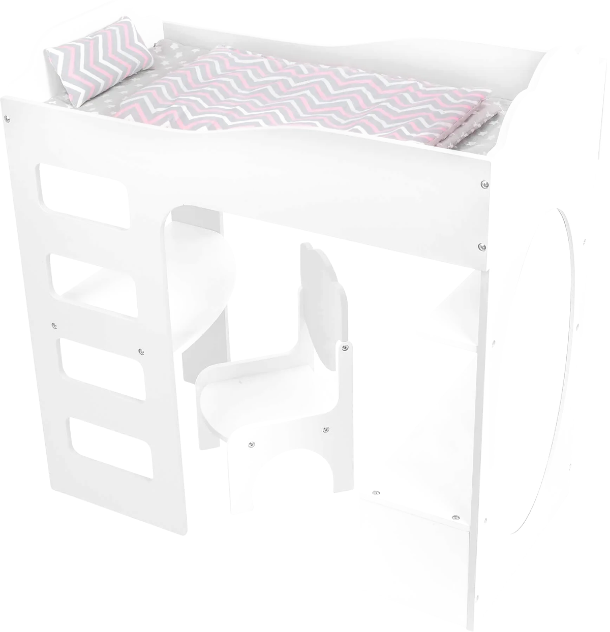 small foot Puppenhochbett mit Schreibtisch - Bild 1