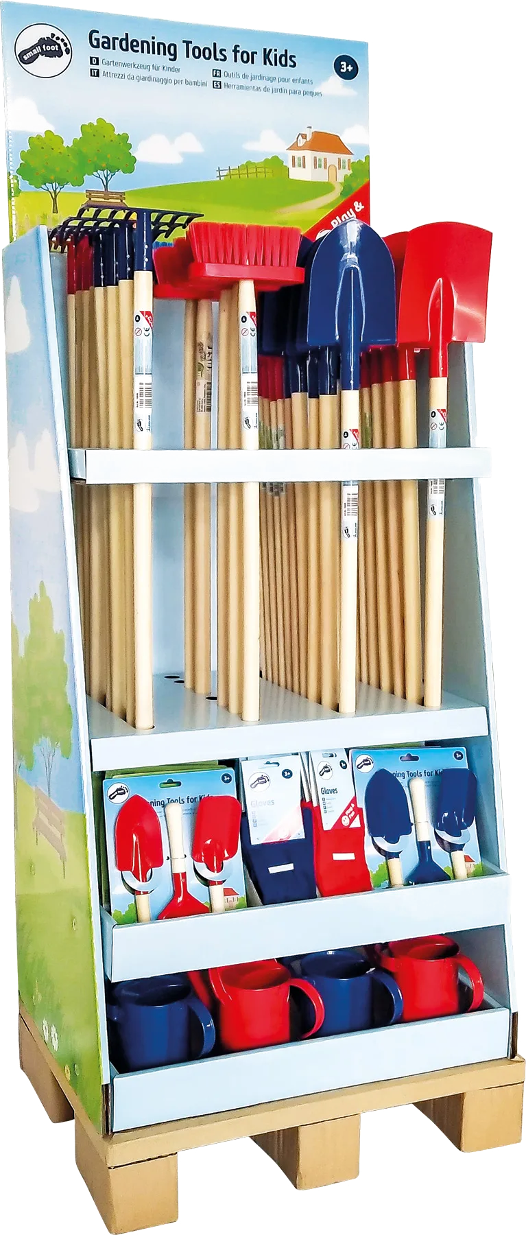 small foot Display Gartengeräte (92 Stk.) - Bild 1