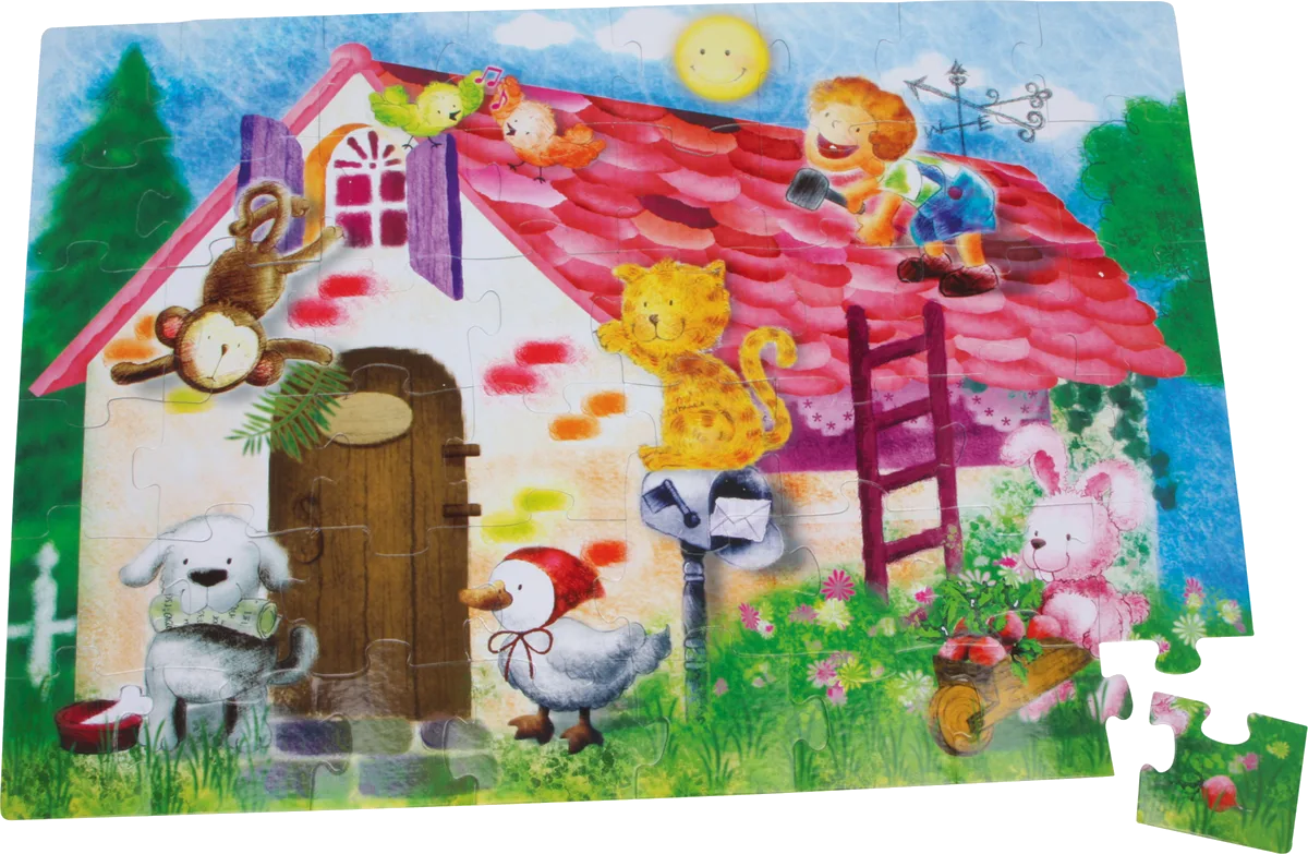 Riesenpuzzle "Landleben" - Bild 1