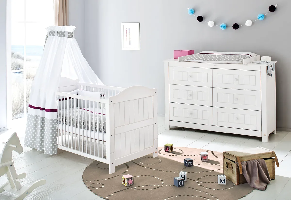 Pinolino Start Kindermöbel-Set, Extra breit, 2-teilig, Tuula - Bild 1