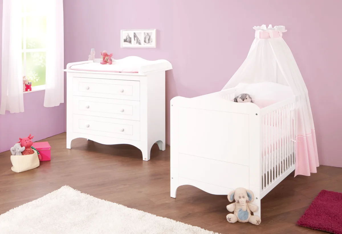 Pinolino Start Kindermöbel-Set, Breit, 2-teilig, Fleur - Bild 1