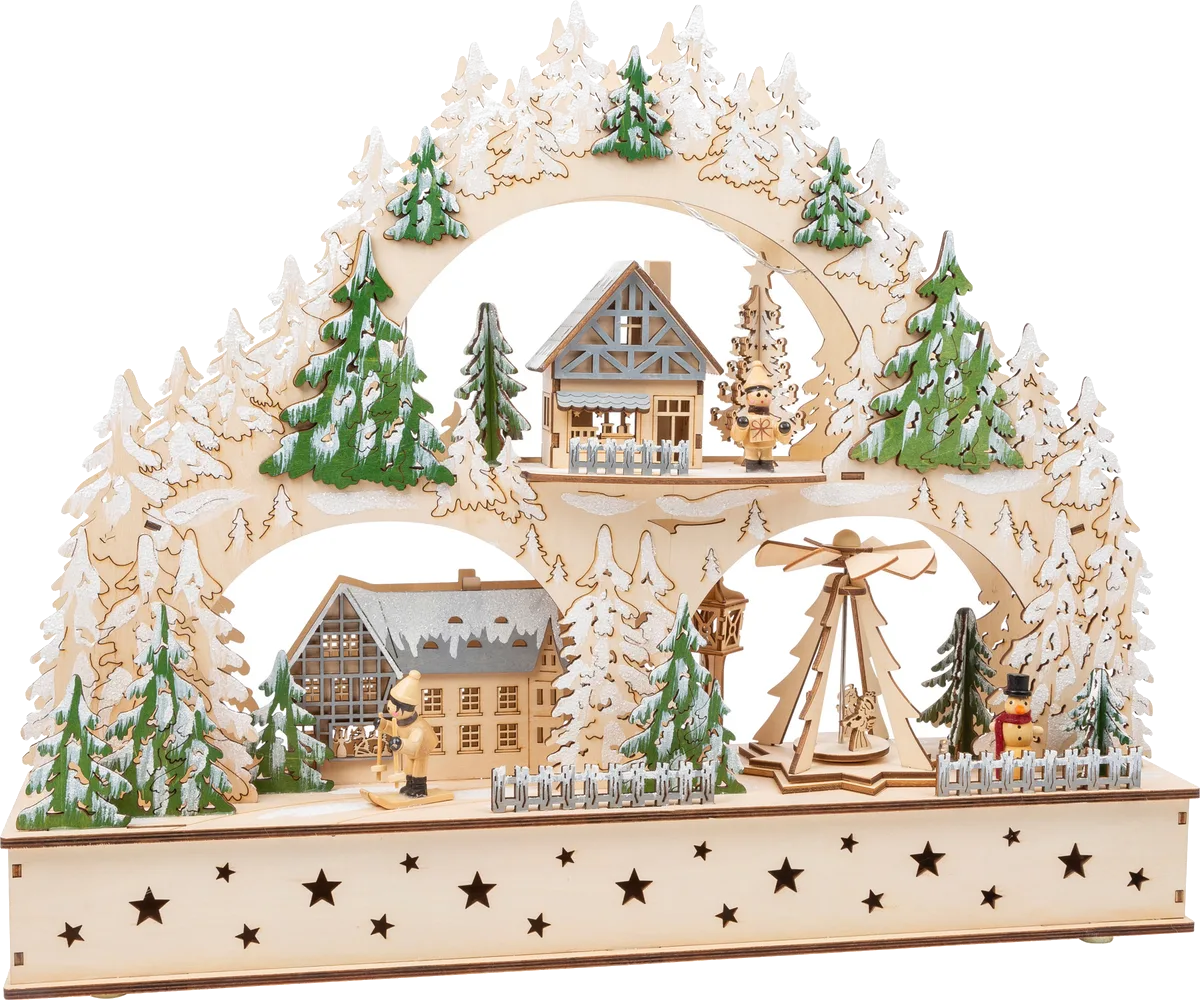 Lichterbogen Winterdorf - Bild 1