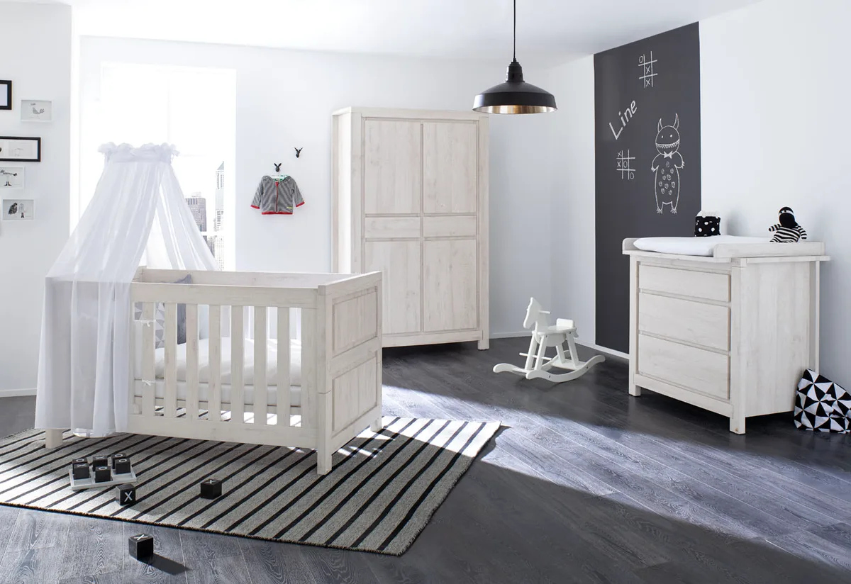 Pinolino Kindermöbel-Set, Breit, 3-teilig, Line - Bild 1