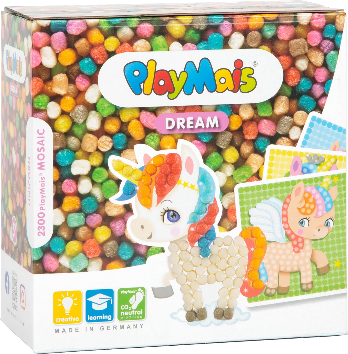 small foot PlayMais (2300 Teile), Mosaic Dream Unicorn - Bild 1