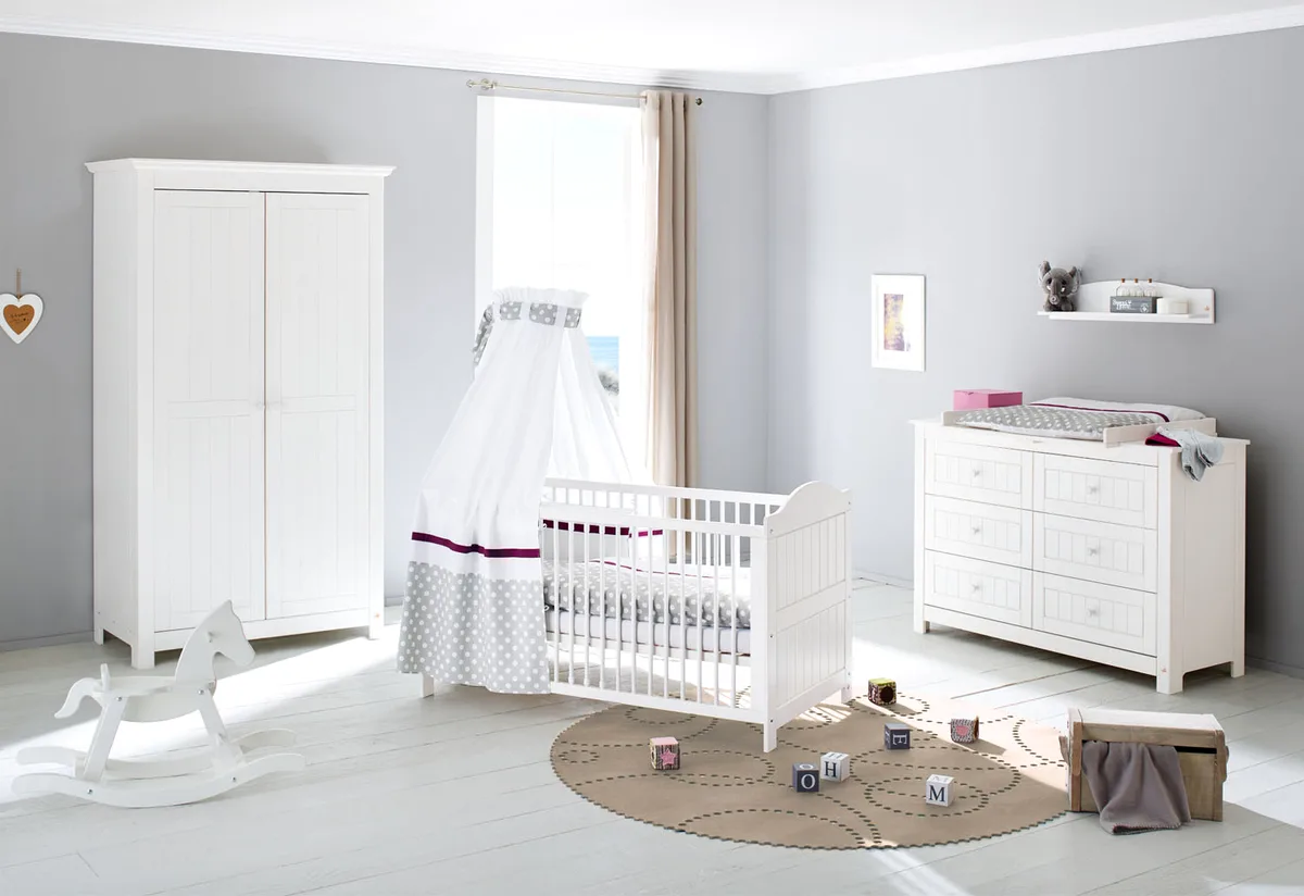Pinolino Kinderzimmer, Extra breit, 3-teilig, Nina - Bild 1