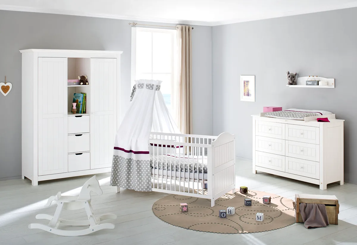 Pinolino Kinderzimmer, Extra breit, 3-teilig, Nina - Bild 1