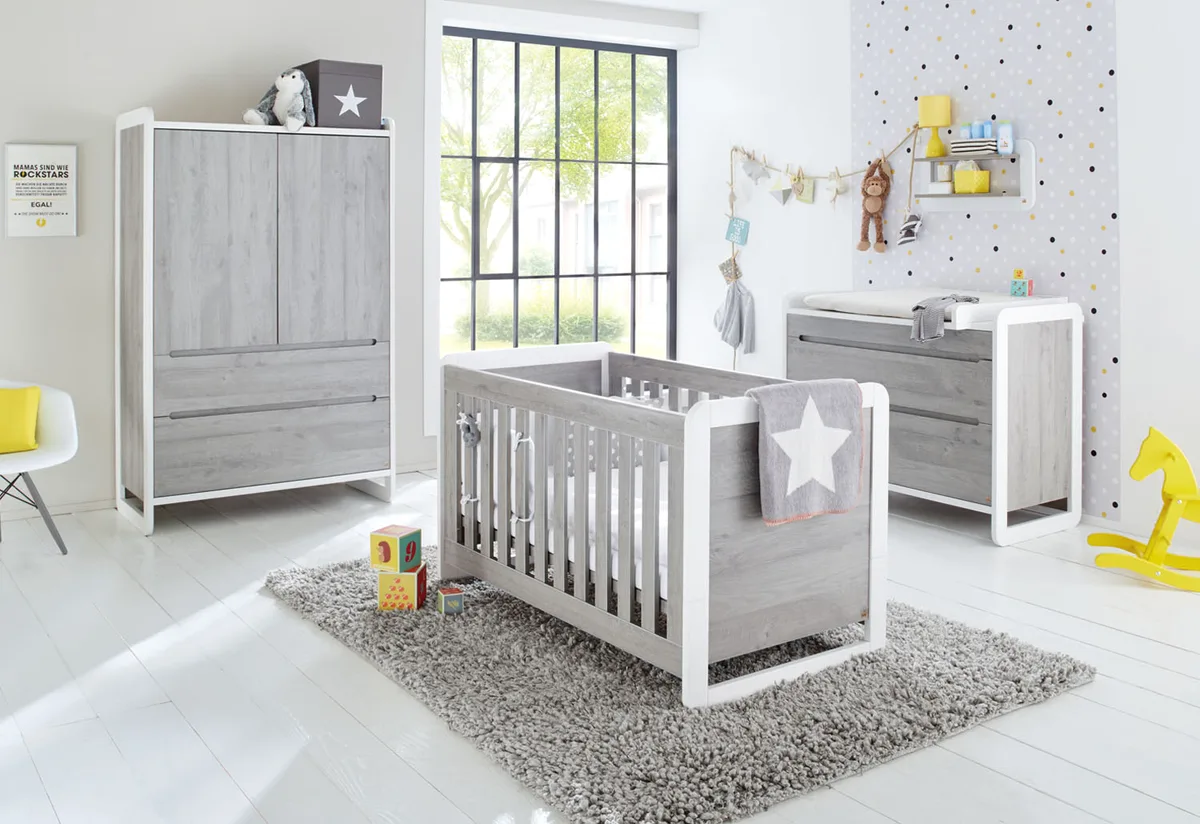 Pinolino Kinderzimmer, Breit, 3-teilig, Curve - Bild 1