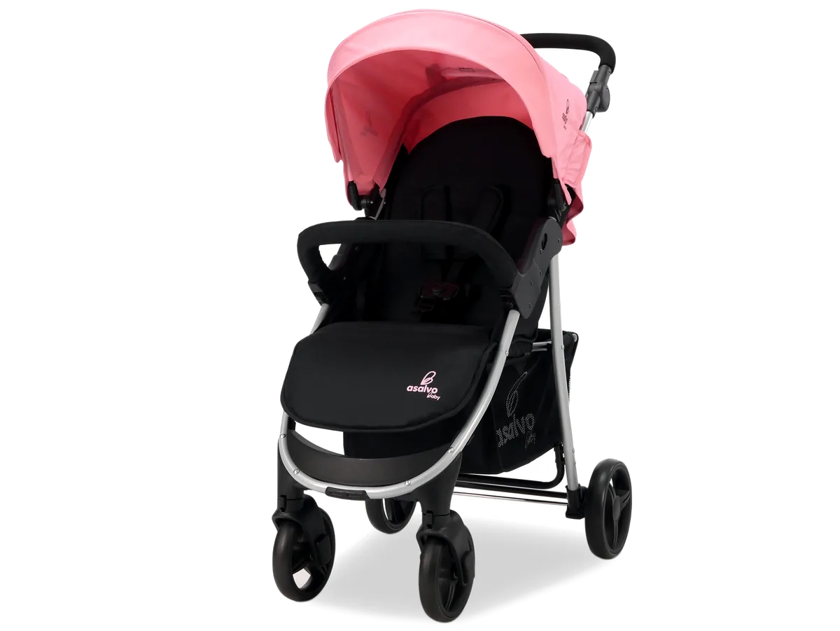 STROLLER AMÉRICA BLACK-PINK - Bild 1