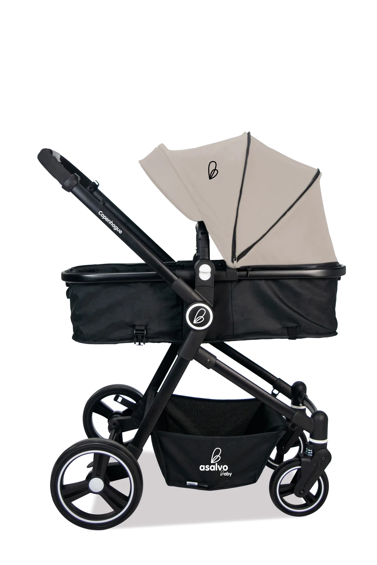 STROLLER COPENHAGUEN BEIGE (with covers feet) - Bild 1