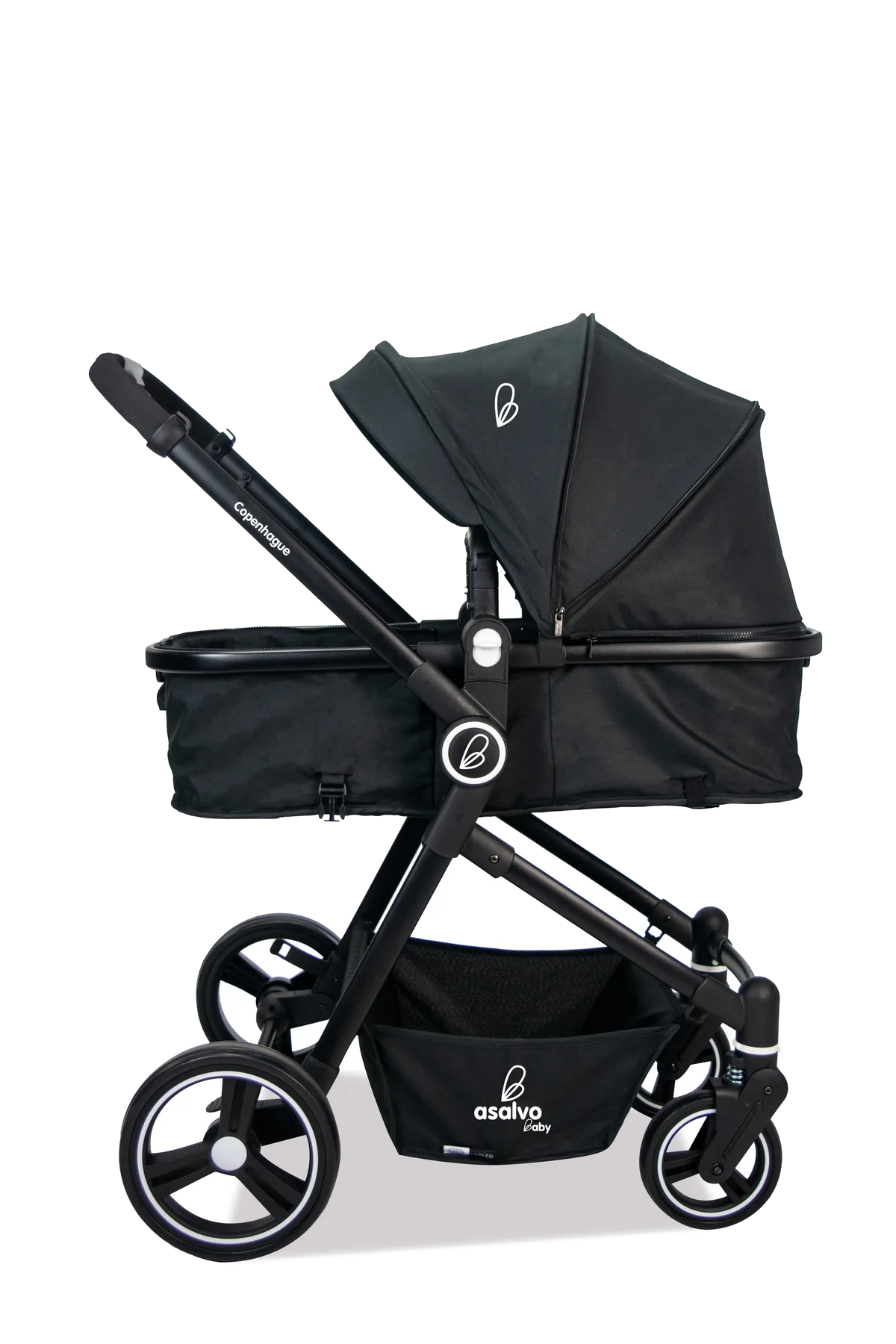 STROLLER COPENHAGUEN BLACK (with covers feet) - Bild 1