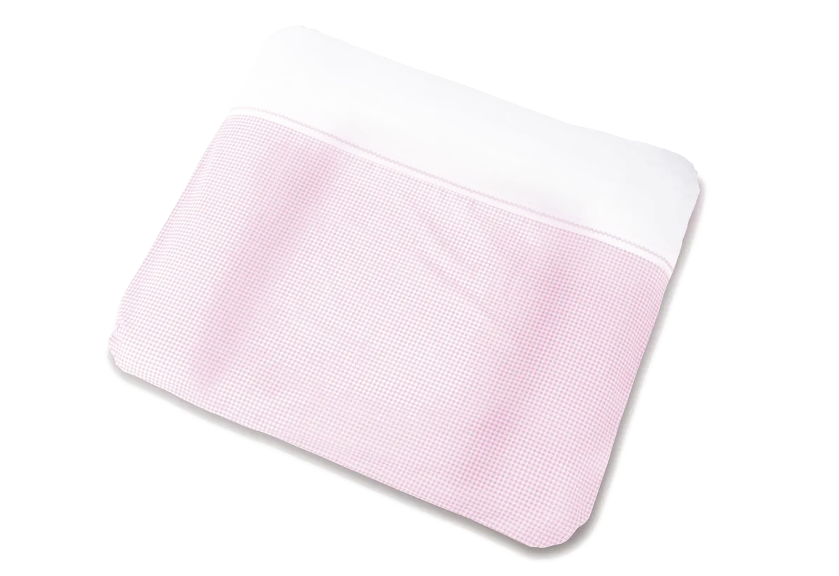 Pinolino Wickelkissen Bezug Groß, Vichy-Caro/Rosa - Bild 1