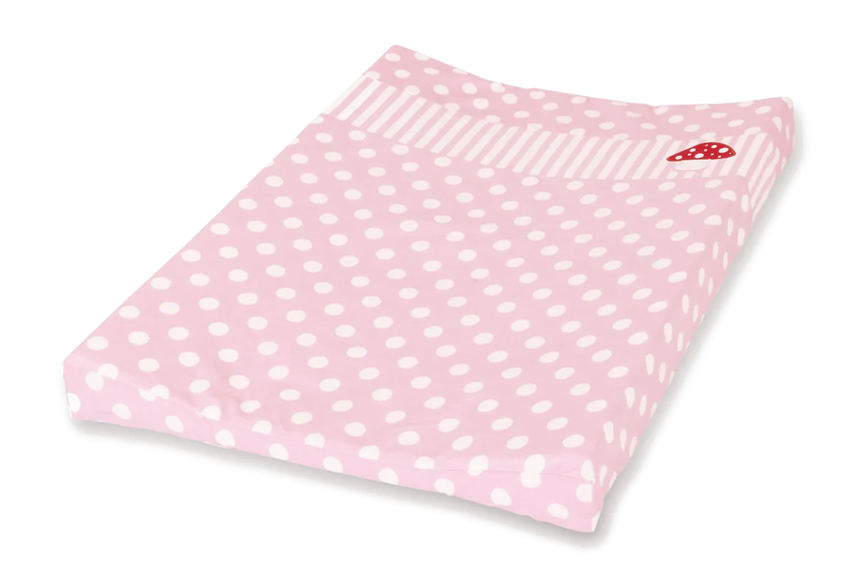 Pinolino Wickelkissen Bezug, Glückspilz/Rosa - Bild 1