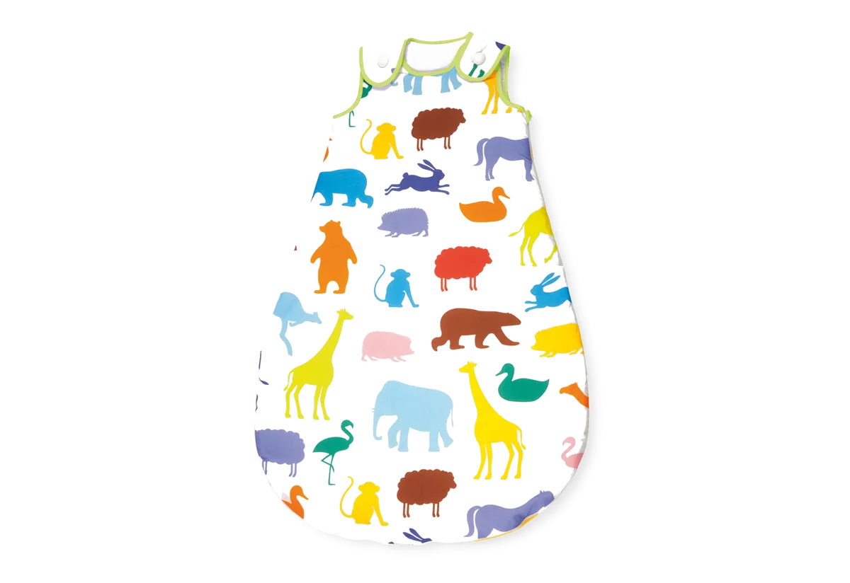 Pinolino Schlafsack 90cm Winter, Happy Zoo - Bild 1