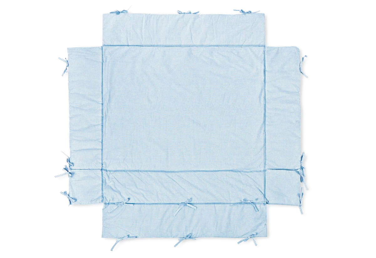 Pinolino Laufstalldecke,Vichy-Karo/L.Blau - Bild 1