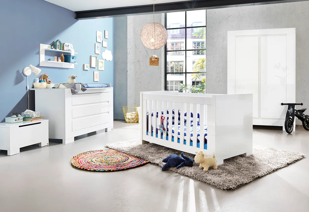 Pinolino Kindermöbel-Set, extra breit (3-teilig), Sky - Bild 1