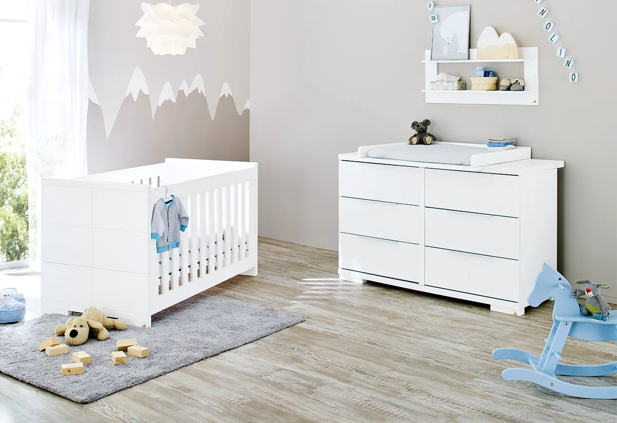 Pinolino Start-Möbel-Set, extra breit 2-teilig, Polar - Bild 1