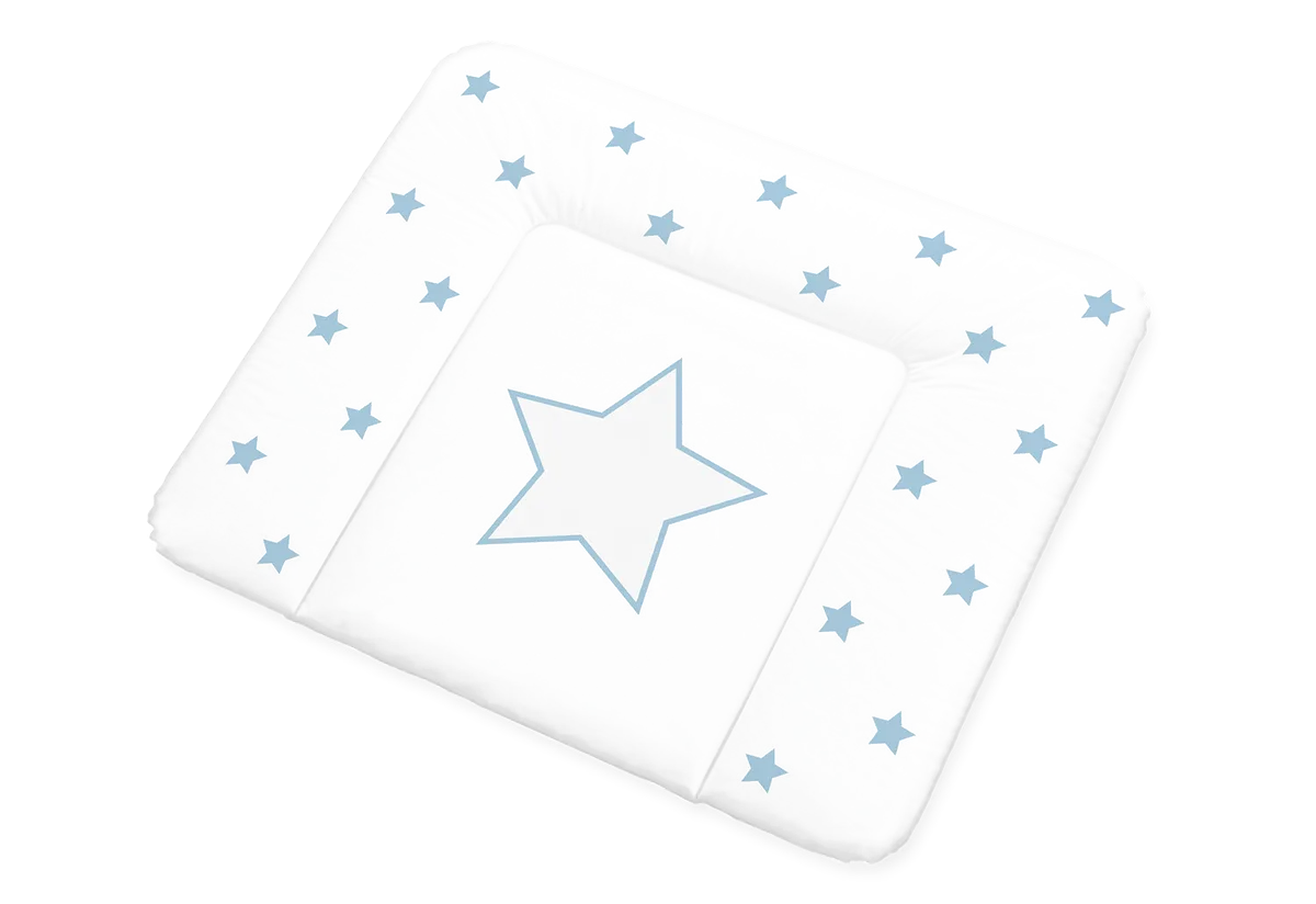 Pinolino Wickelauflage Stor Komfort, Folie/Hellblaue Sterne - Bild 1