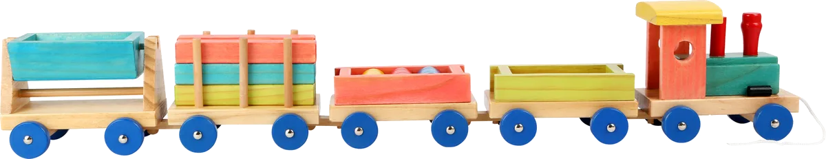 small foot Bahn mit Klötzern, Emil - Bild 1