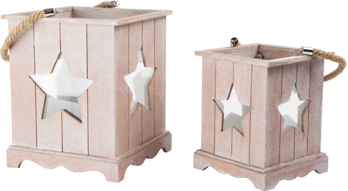 Legler Laternen (2 Stück), Shabby Chic - Bild 1