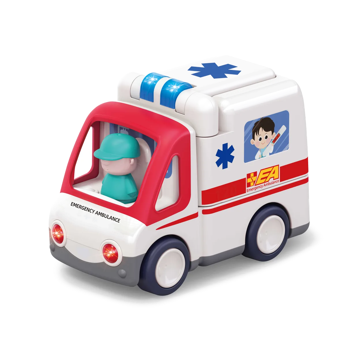 Kinder and Kids Krankenwagen mit Licht, Musik und Bewegung - Bild 1