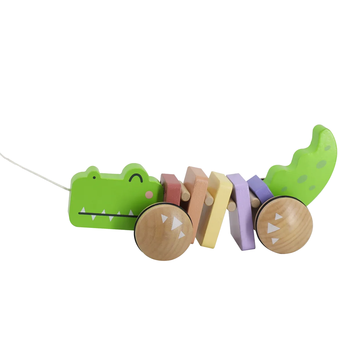 Kinder and Kids Nachziehtier, Krokodil - Bild 1