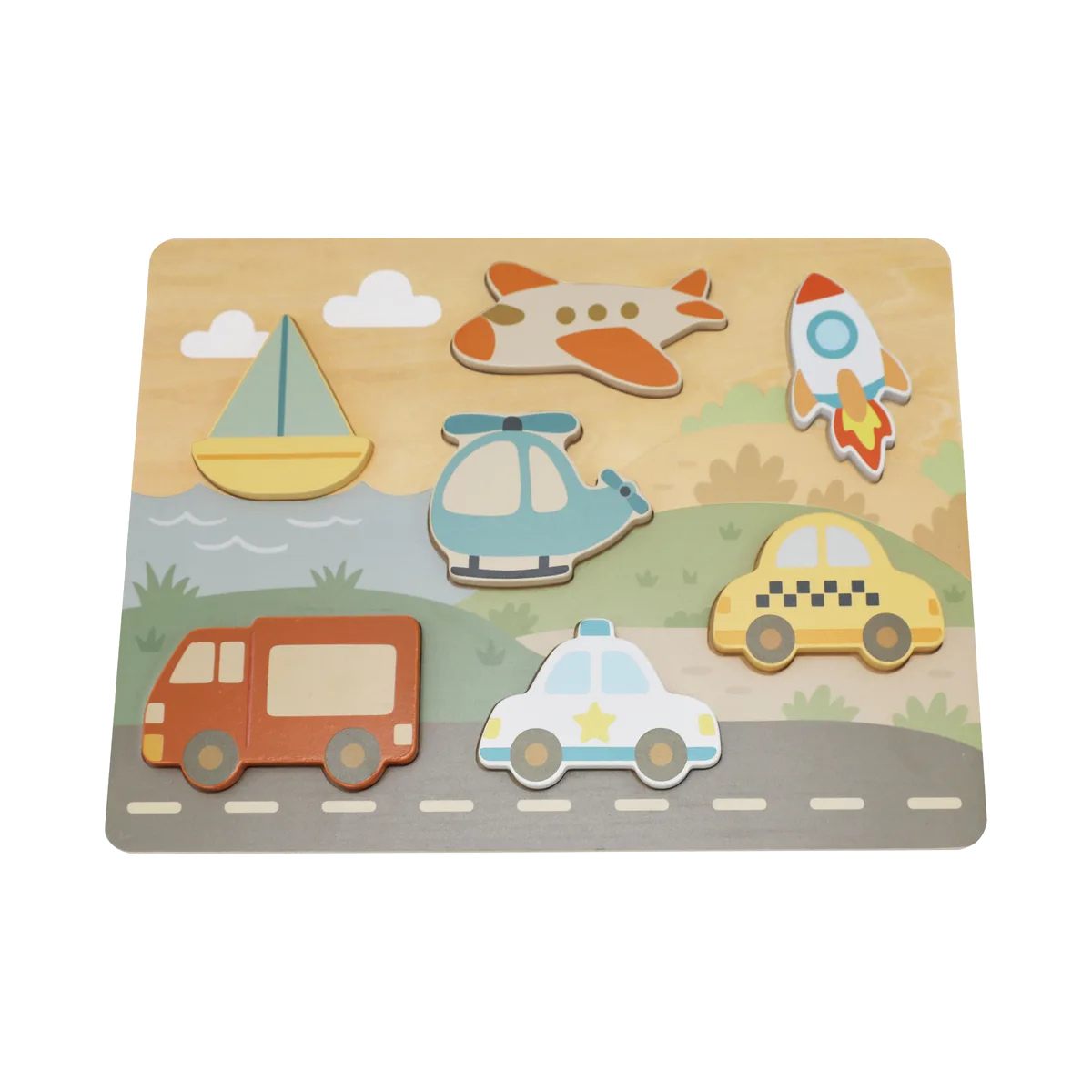 Kinder and Kids Puzzles, Transport - Bild 1
