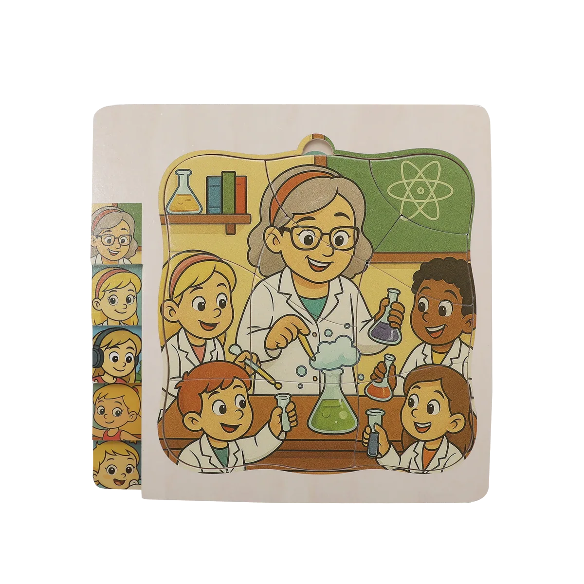 Kinder and Kids Layer-Puzzle, Mädchenleben - Bild 1
