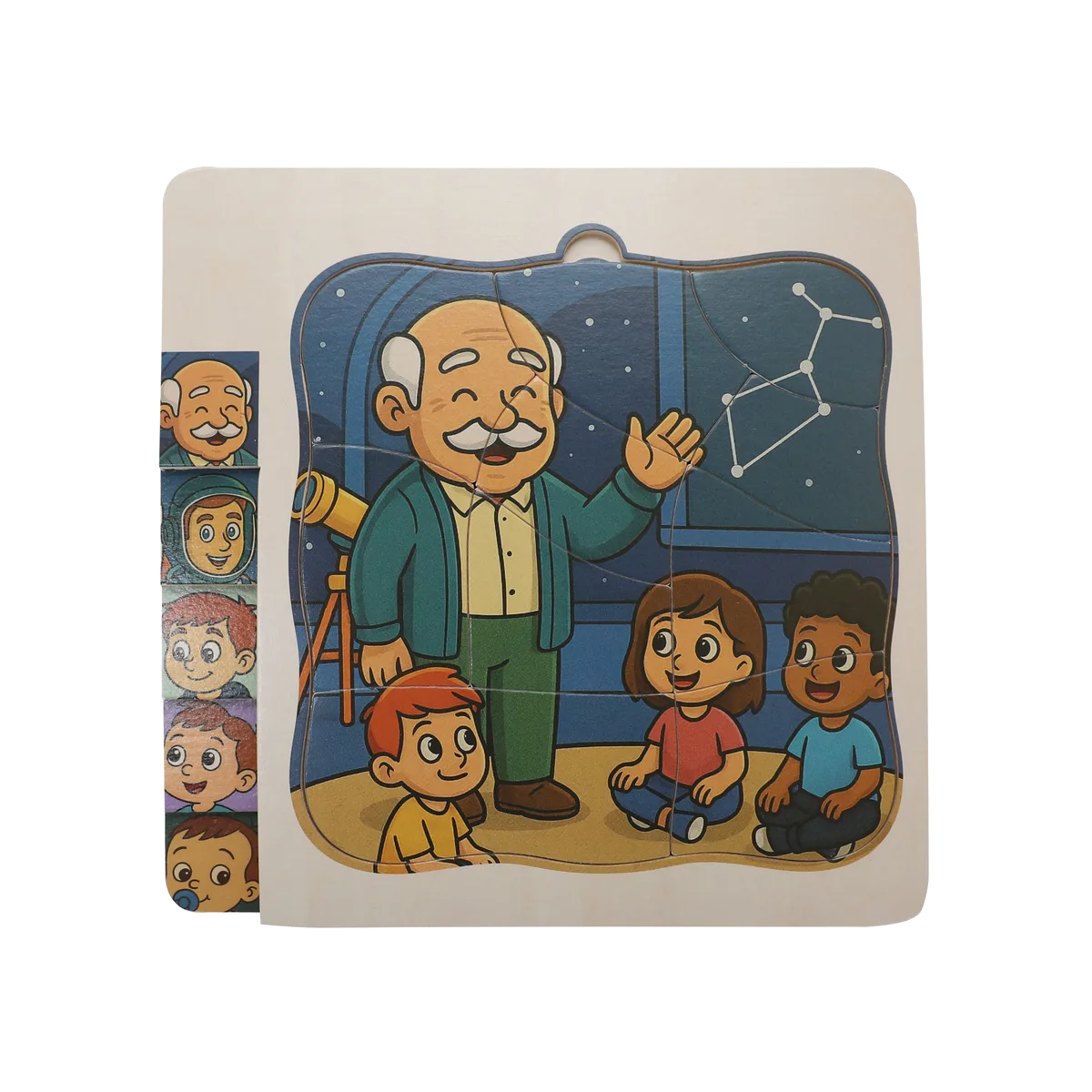 Kinder and Kids Layer-Puzzle, Jungenleben - Bild 1