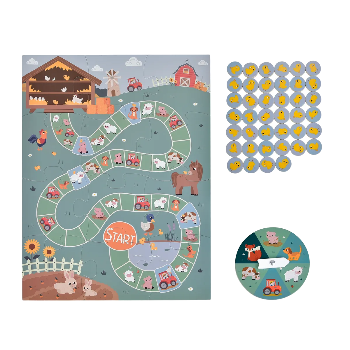 Kinder and Kids Brettspiel, Huhn - Bild 1